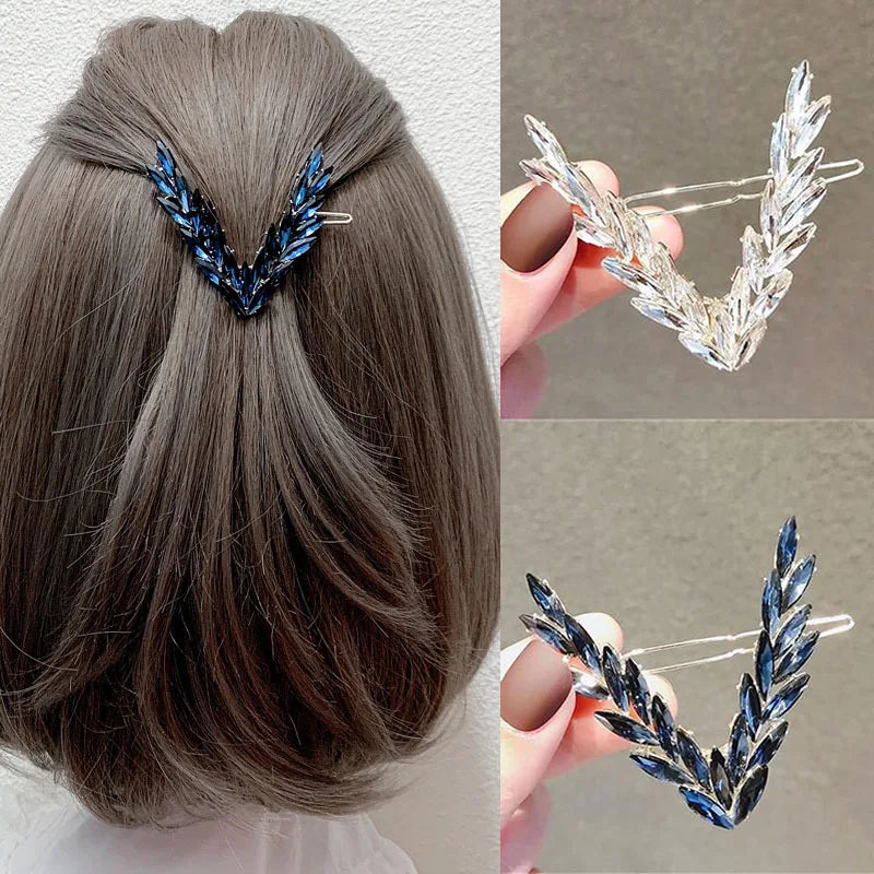 Korean V Shape Buckle Hairpins Girls Hair Accessories Headwear