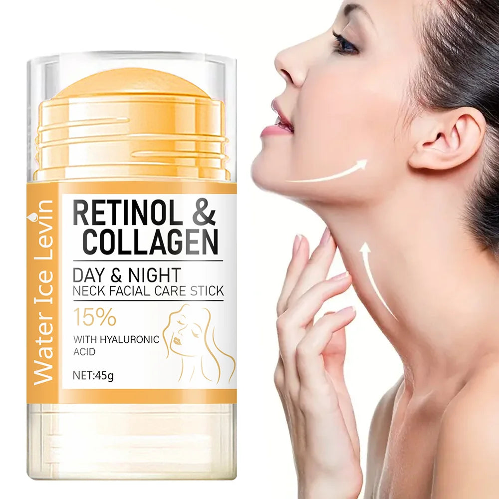 Retinol and Collagen Facial Neck Cream, Lifting Neck, Firming and  Moisturizing  Skin,