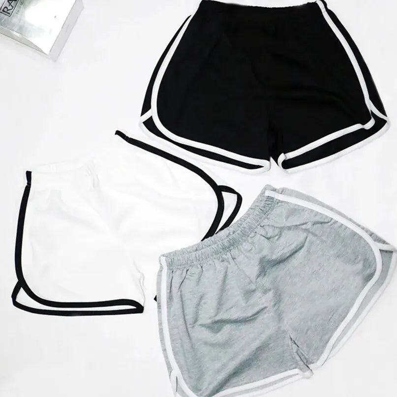 Elastic Shorts for Women, Loose Fitting,