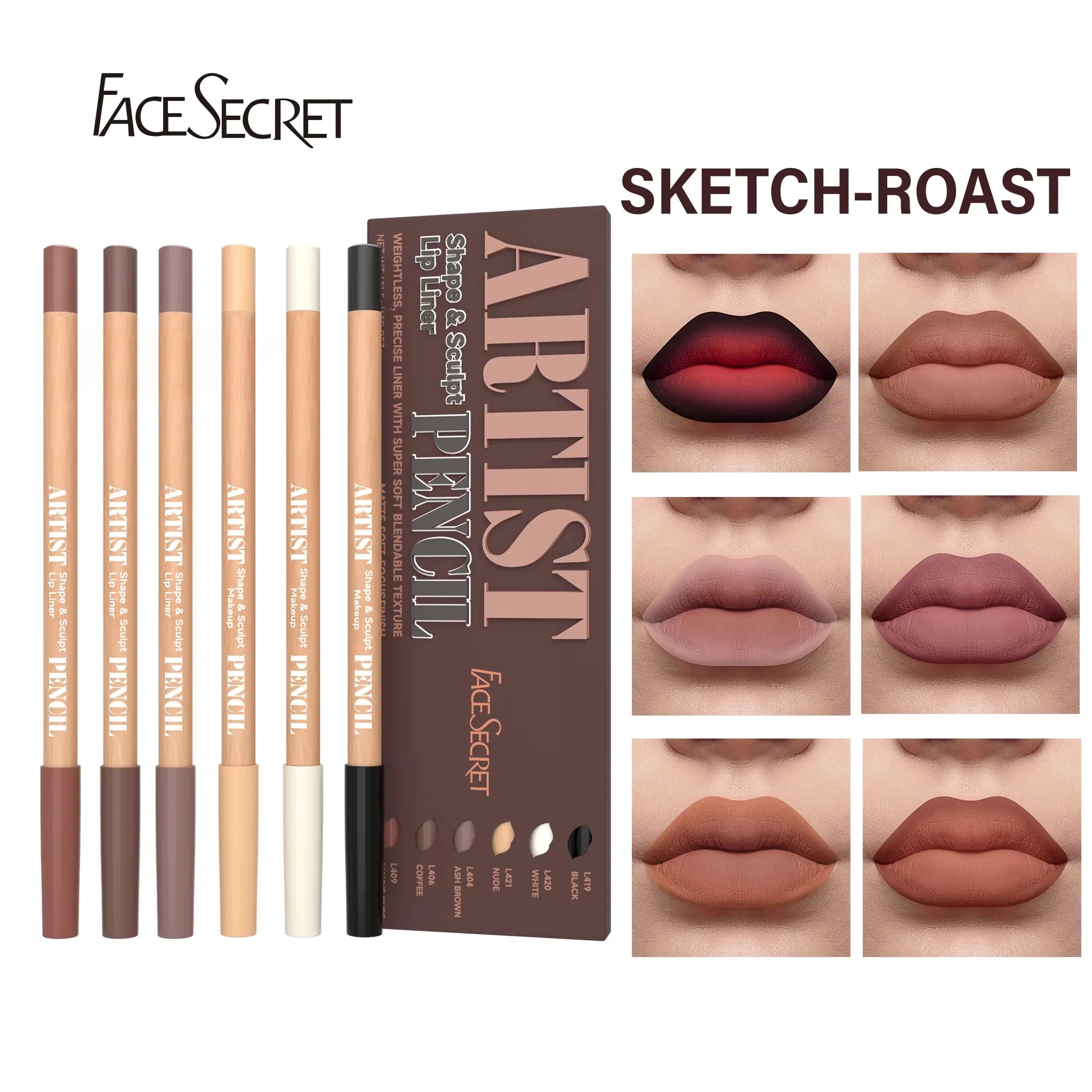 Velvet Matte Lip Liner Set