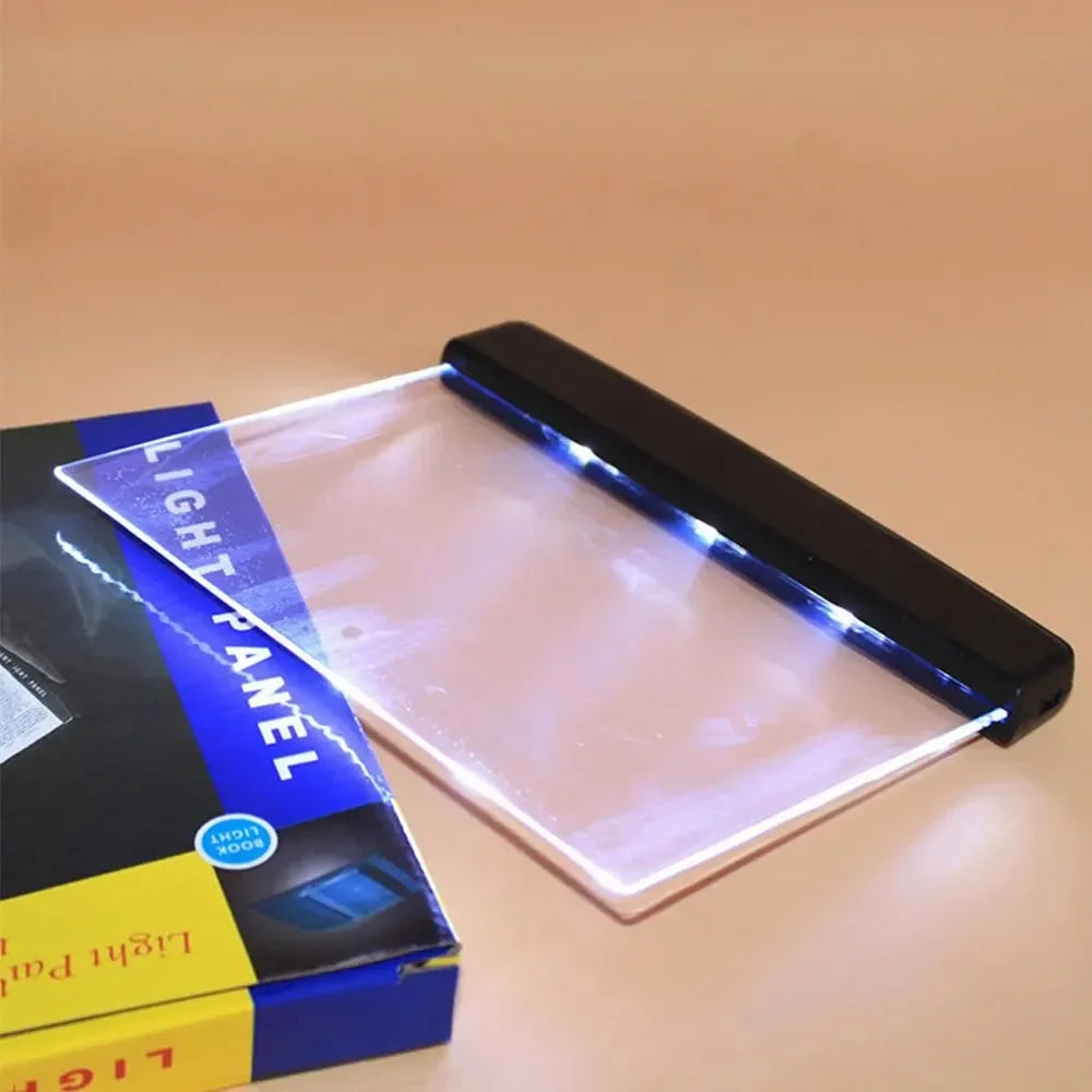 LED Flat Panel Night Vision Reading Light Eye Protection Reading Light