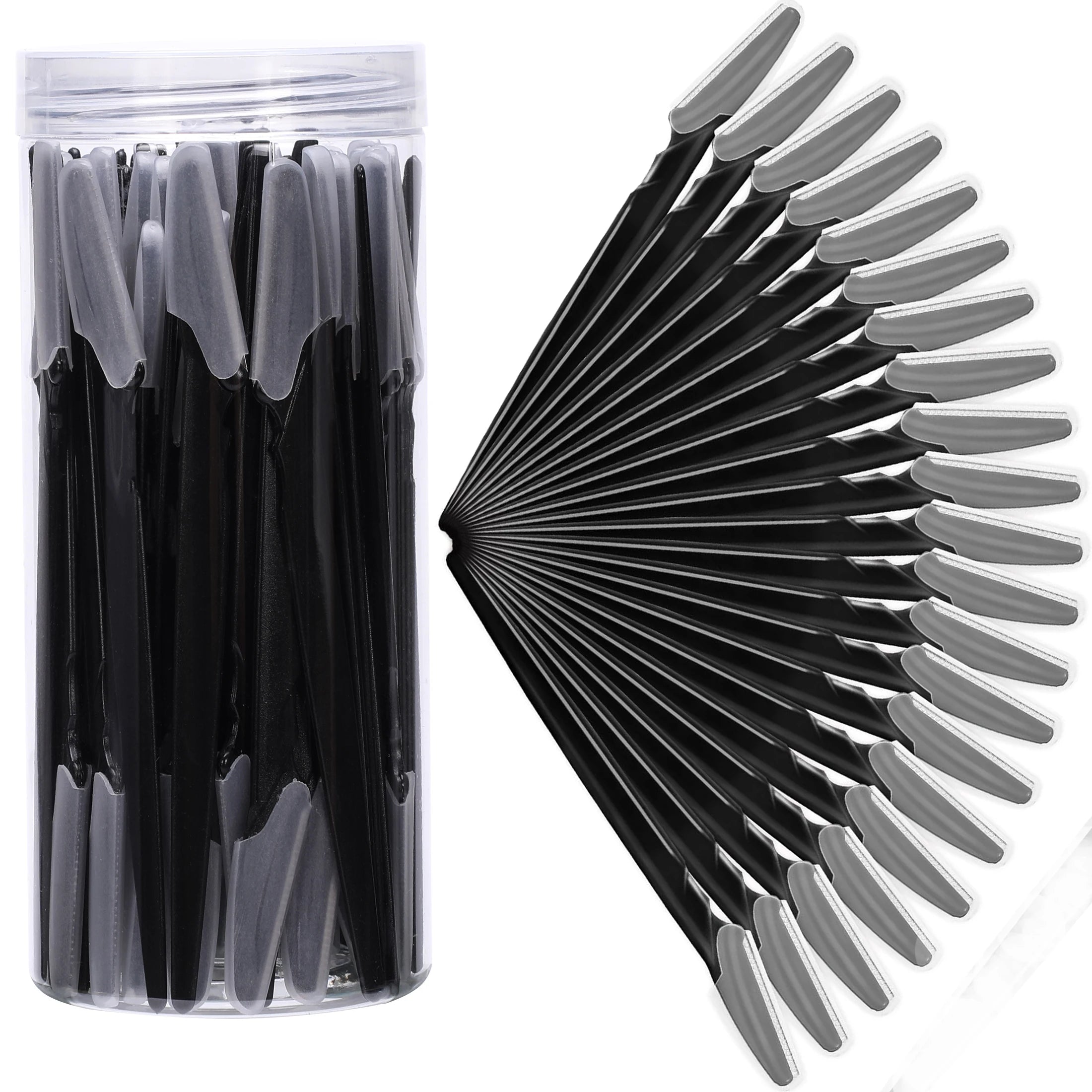 Eyebrow Hair Trimmer and Shaver with Protective Cover,