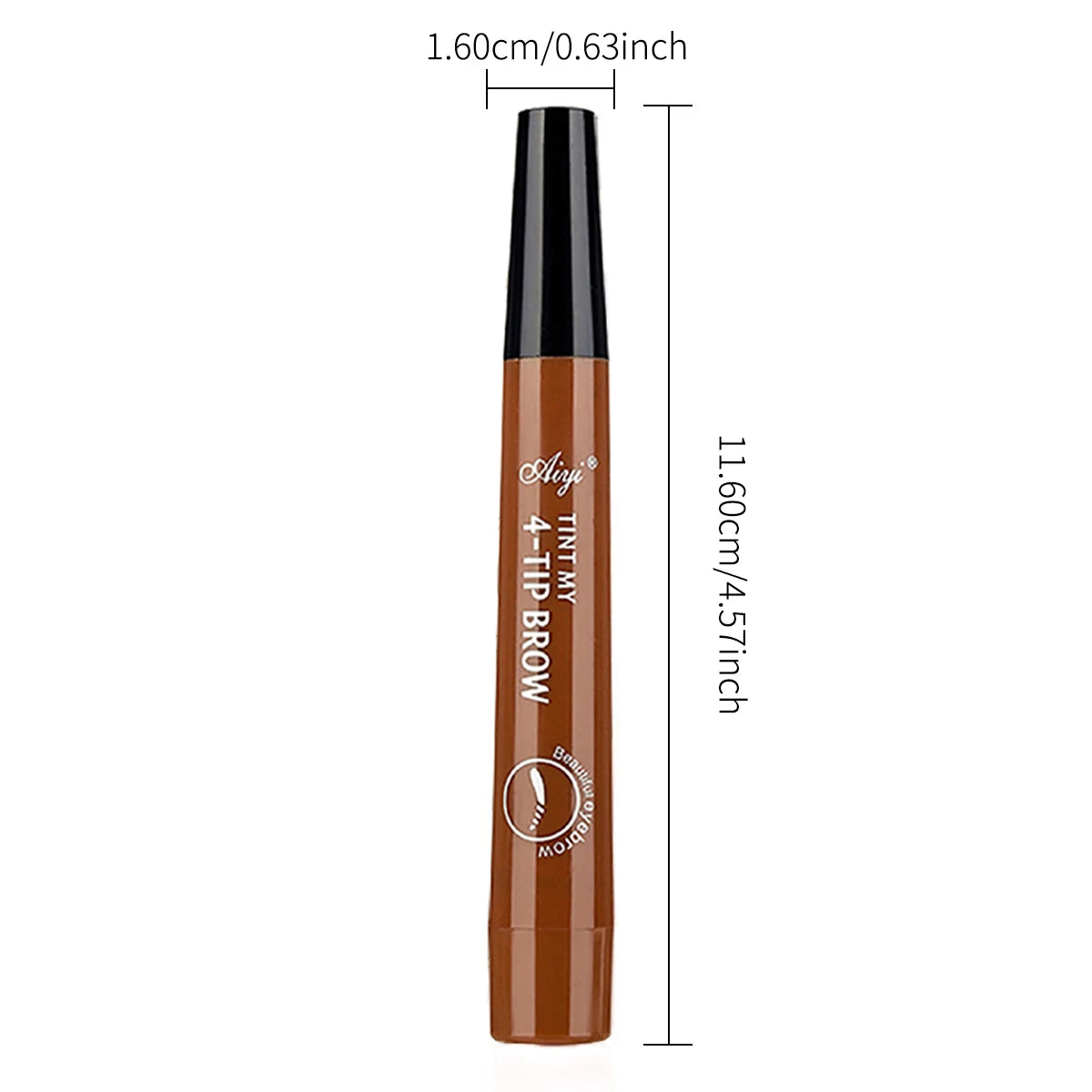 waterproof eyebrow pencil natural long-lasting eyebrow makeup five colors