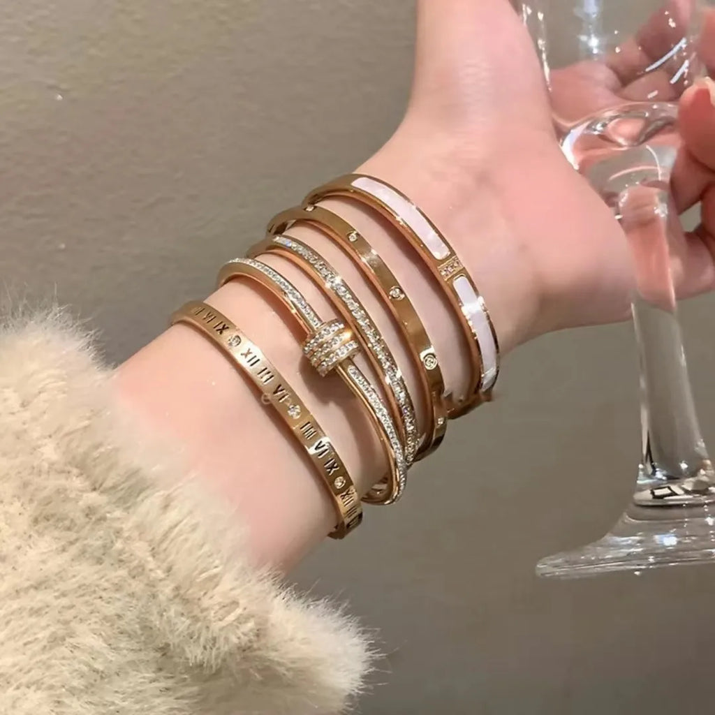 Zirconia Bracelet Set