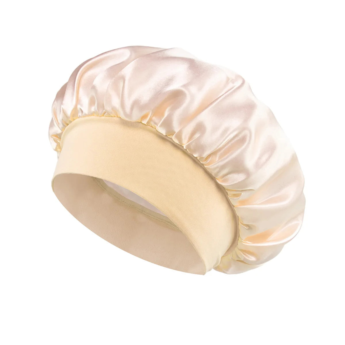 Soft Silk Satin Lined Bonnet Large Satin Hair