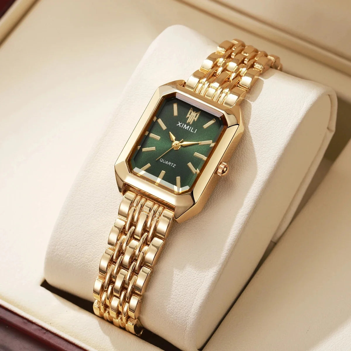 Fashion Rectangle Women Watches Ladies（Without Box）