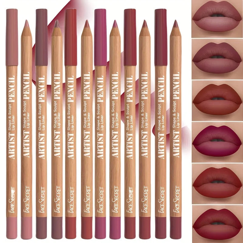 Velvet Matte Lip Liner Set