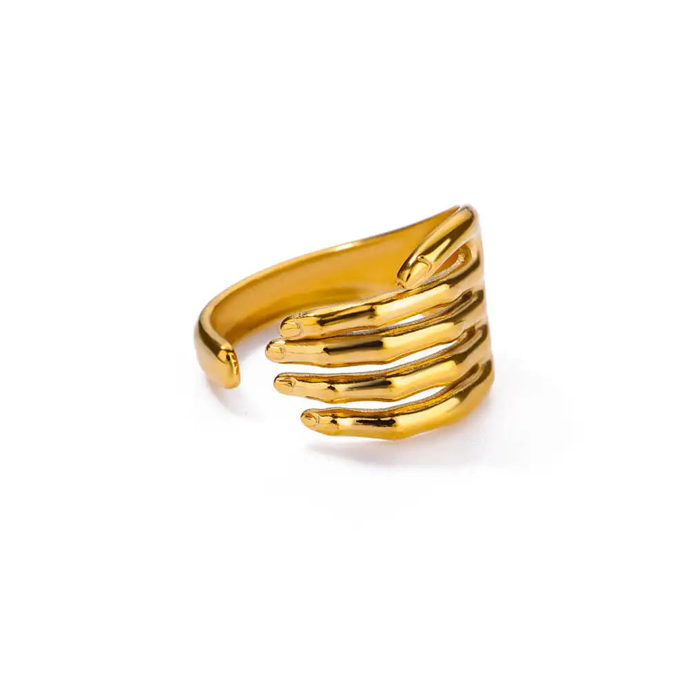 Stainless Steel Shell Rings for Women