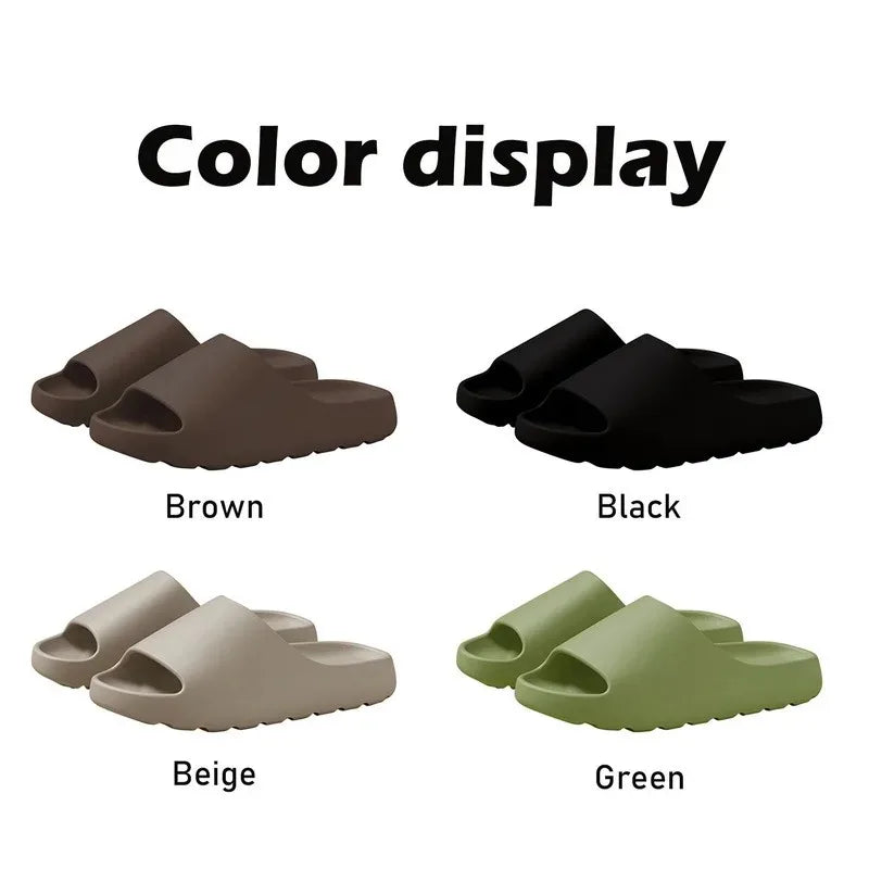 soled Sandals Summer Fashion Soft Bottom Beach Men Slippers Women's Sandals