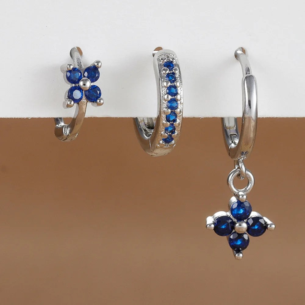 Flower Dangle Earring Piercing Jewelry