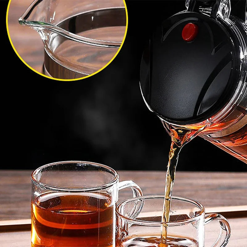 Glass Teapot Flower Tea Kettle